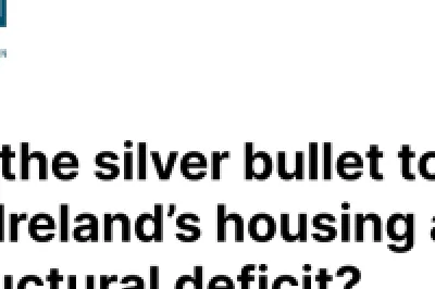Cover page of a research article "Is MMC the Silver Bullet to Solving Ireland’s Housing and Infrastructural Deficit? "