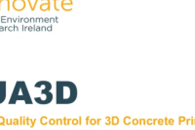 Construct Dataverse AQUA3D product logo for 3D concrete printing technology
