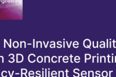 Elsevier journal article graphic: "Adaptive Non-Invasive Quality Control in 3D Concrete Printing via Latency-Resilient Sensor Fusion."