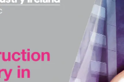 Cover image for a report titled “Construction Industry in Ireland"