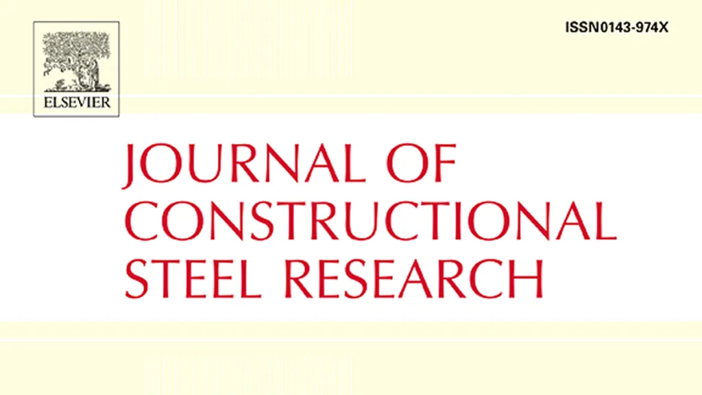 Cover image of the Journal of Constructional Steel Research published by Elsevier.