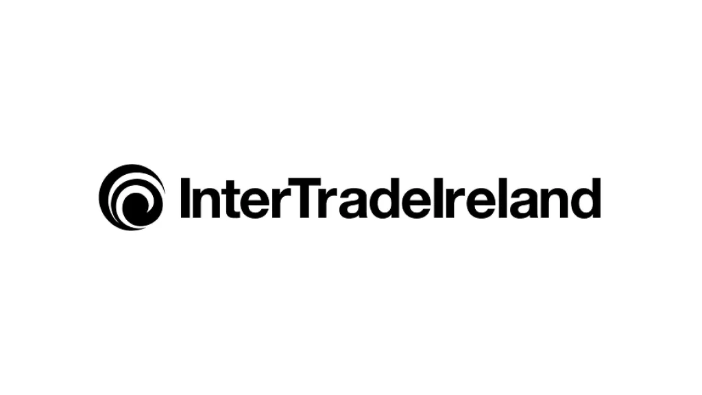 InterTradeIreland logo with circular symbol beside company name