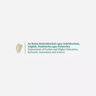 Department of Further & Higher Education, Research, Innovation and Science logo.